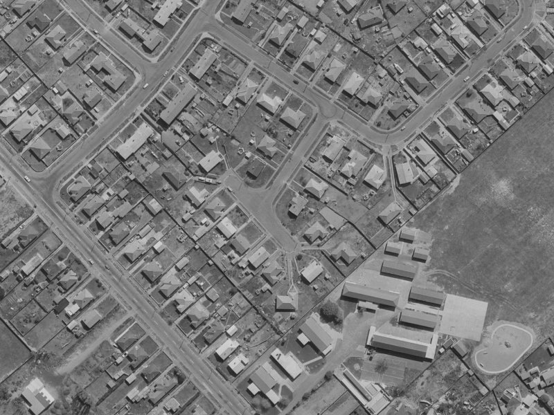 5 Twynham Place from the air, 1970-1974