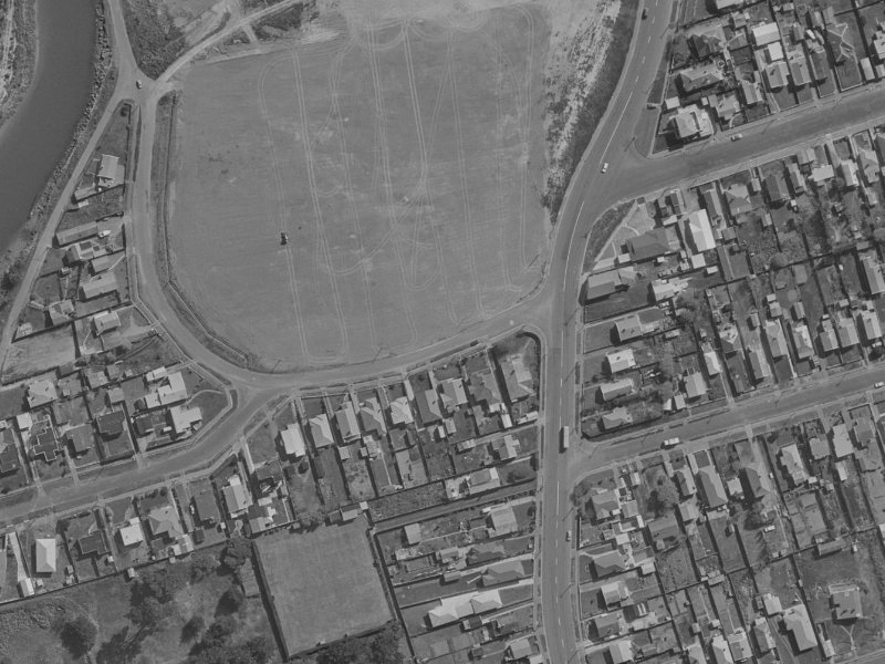 30 Admirals Way from the air, 1970-1974