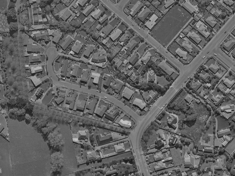 6 Tuirau Place from the air, 1970-1974