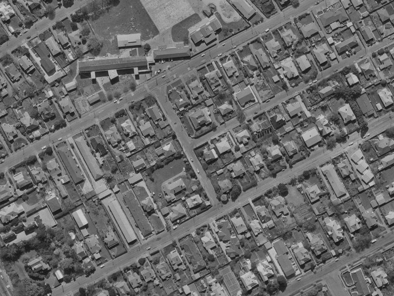 10 Stirling Street from the air, 1970-1974