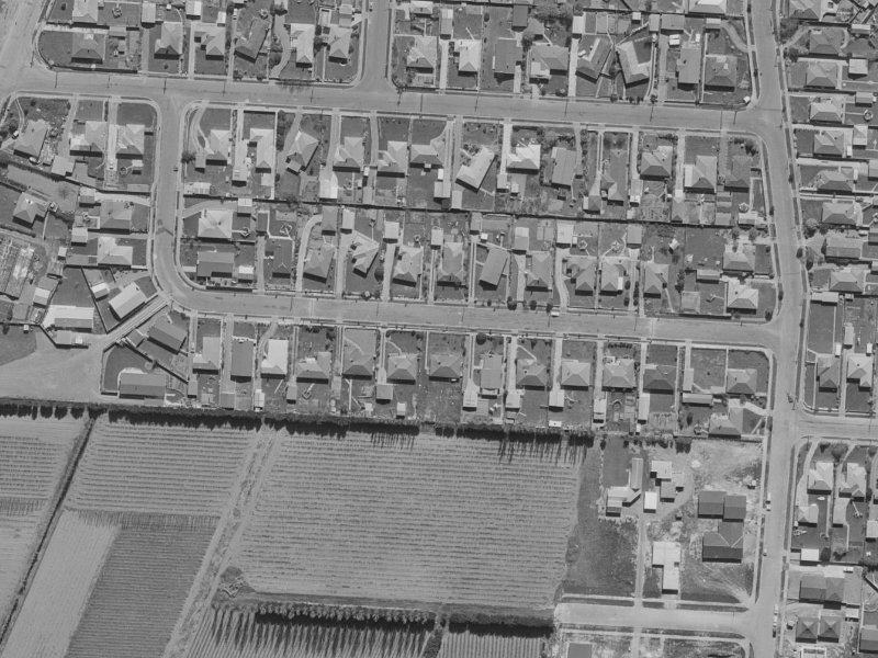 17 Delph Street from the air, 1970-1974