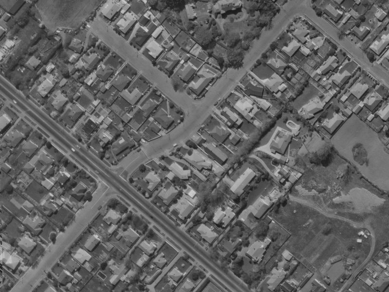 8 Gleneagles Terrace from the air, 1970-1974