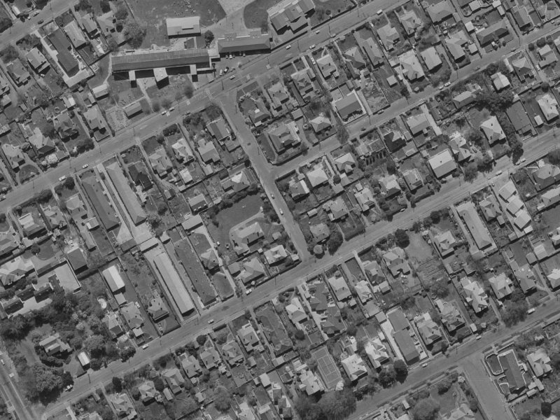 7 Stirling Street from the air, 1970-1974