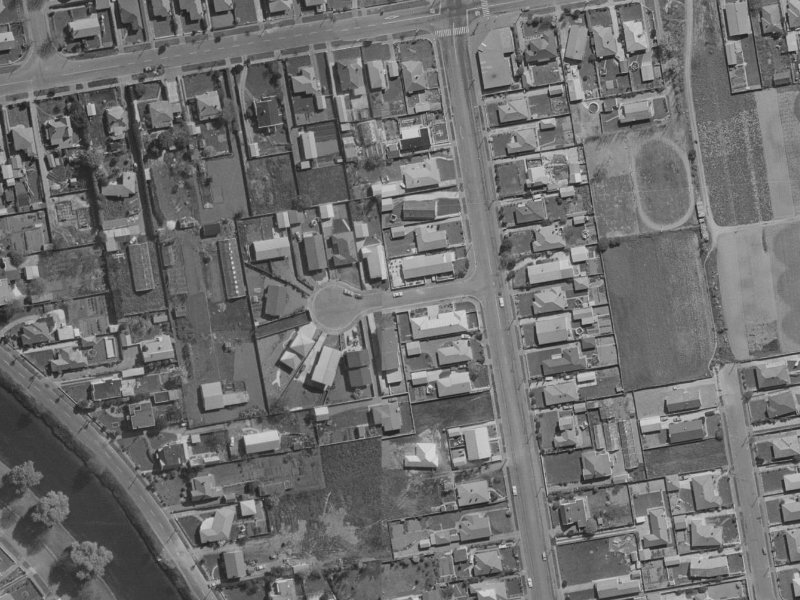 2 Claydon Place from the air, 1970-1974