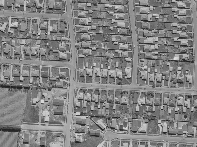 39 Ravenna Street from the air, 1970-1974