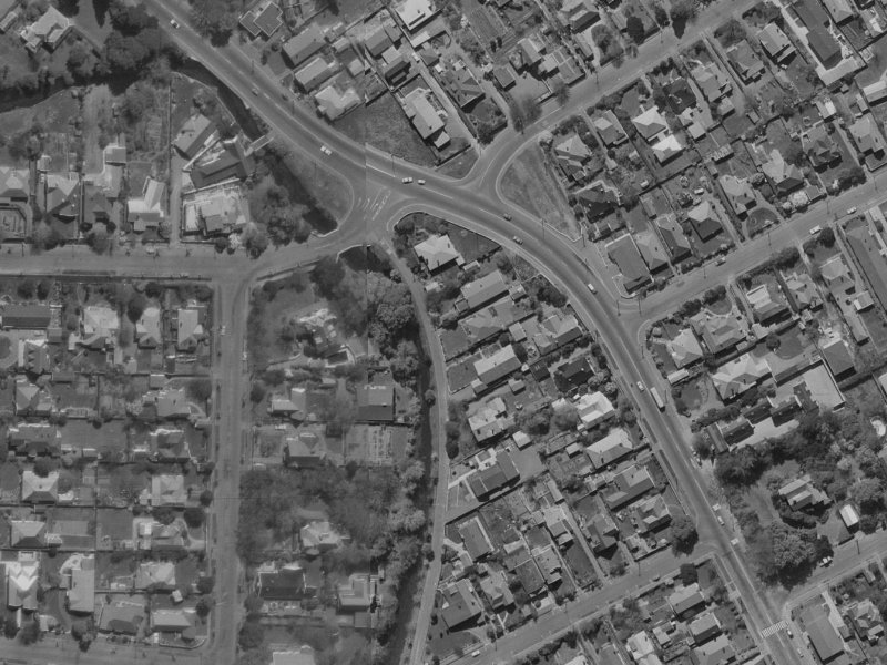 82 Wairarapa Terrace from the air, 1970-1974