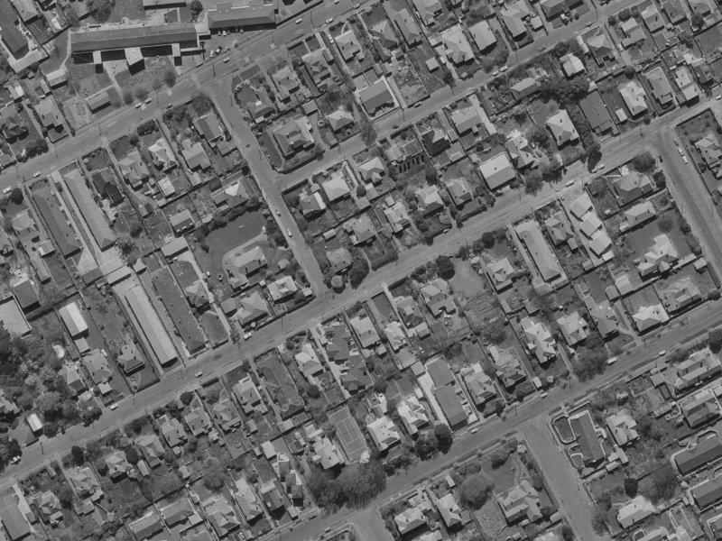 49 Office Road from the air, 1970-1974