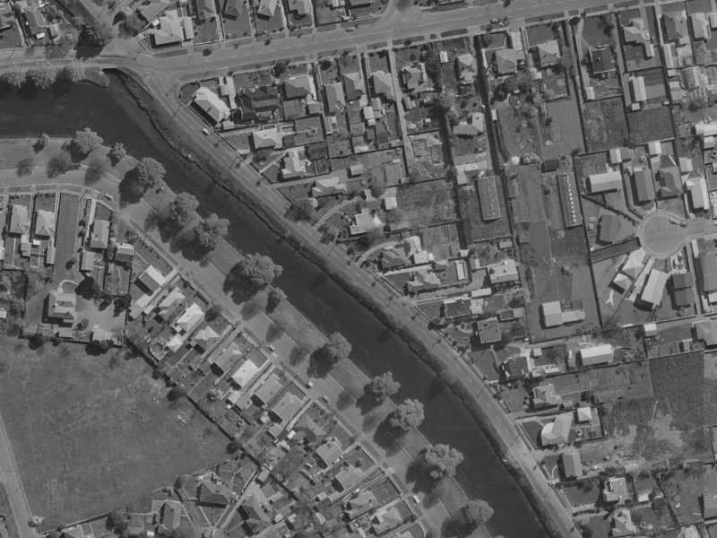 63E Dallington Terrace from the air, 1970-1974