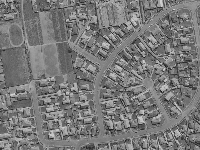 44 Landy Street from the air, 1970-1974