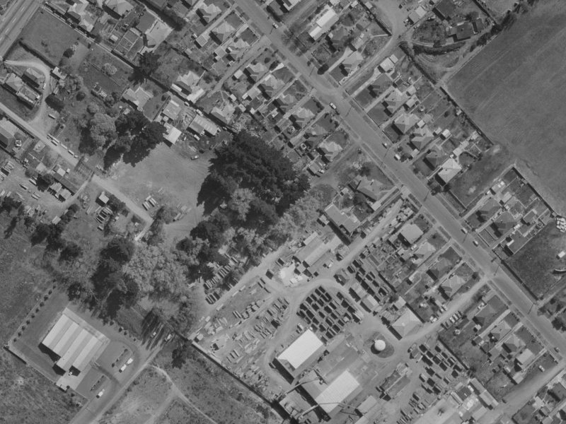 45 Tahuna Street from the air, 1970-1974