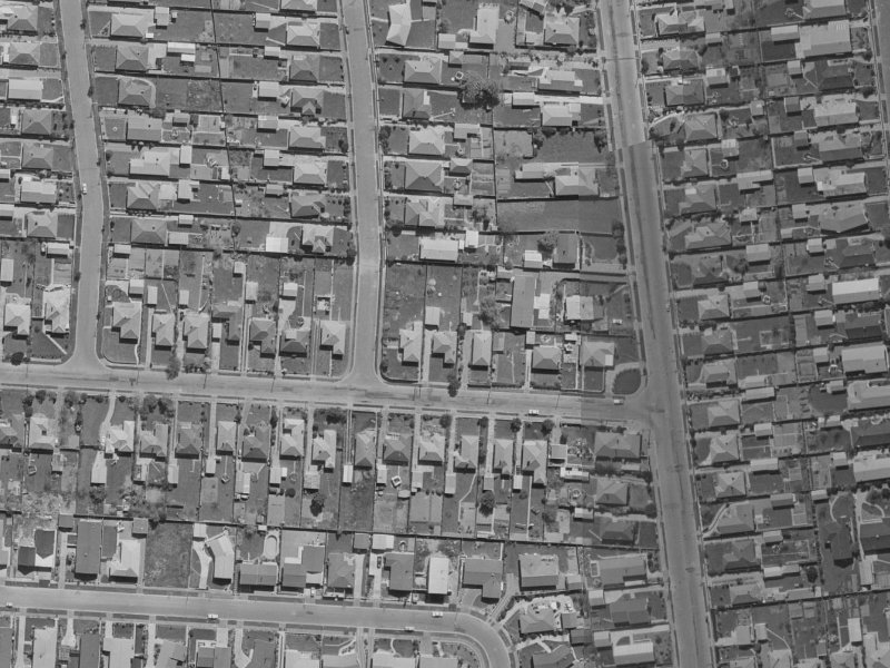 7 Ravenna Street from the air, 1970-1974