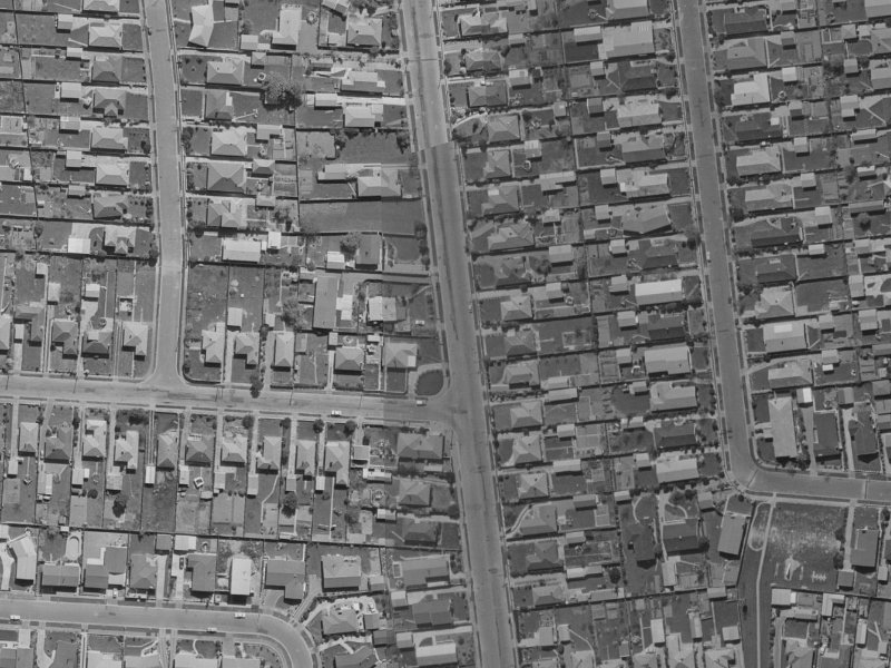 209 Avonhead Road from the air, 1970-1974