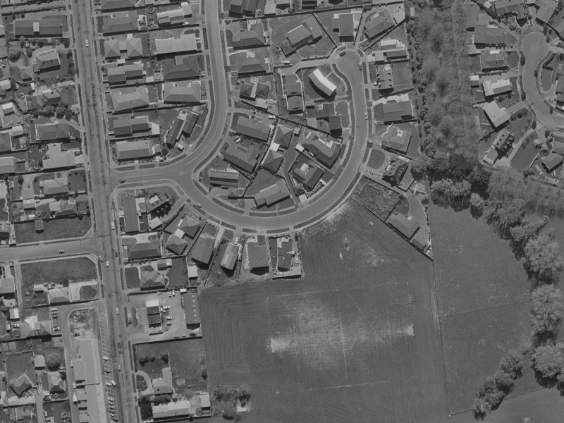 Gothic Place from the air, 1970-1974