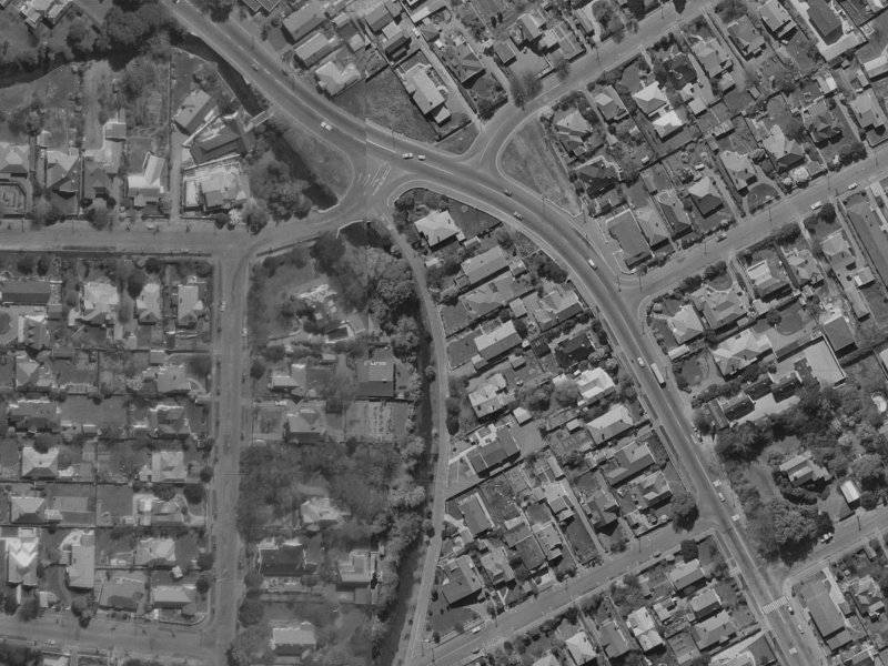 84 Wairarapa Terrace from the air, 1970-1974