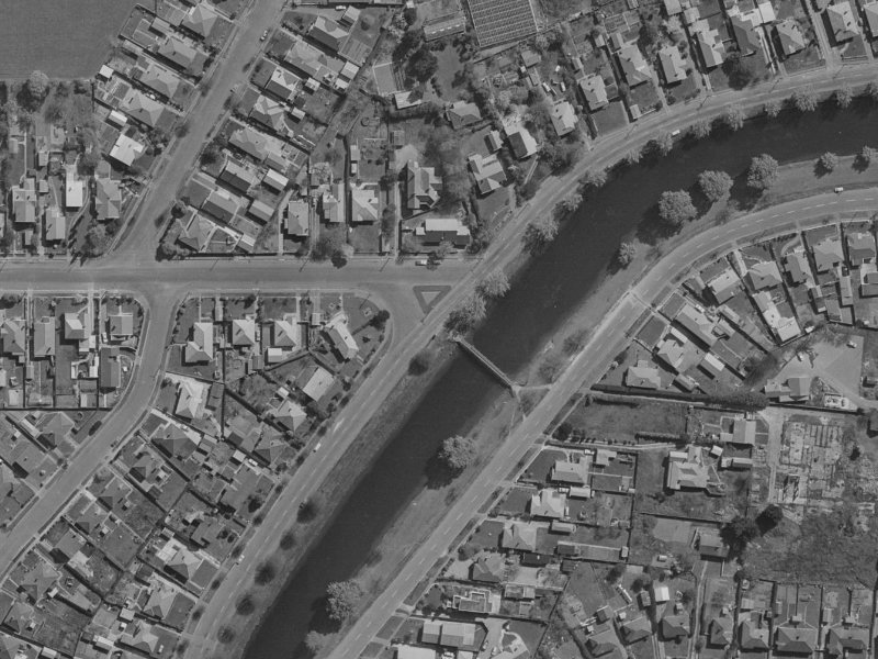 360 River Road from the air, 1970-1974