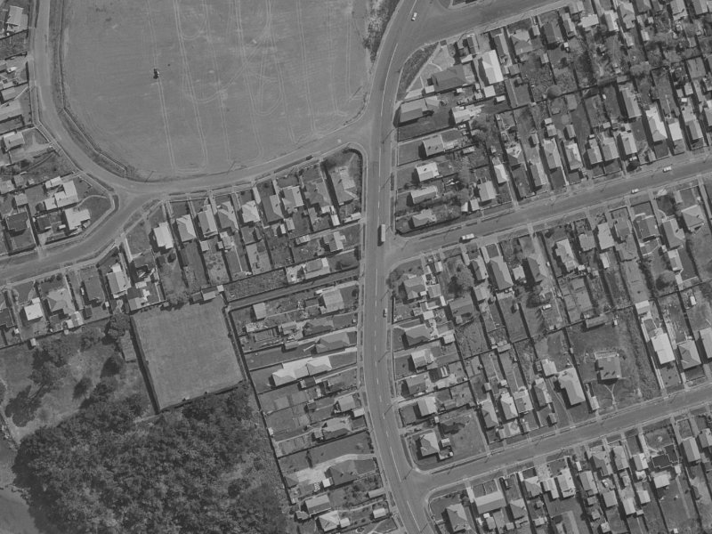 130 Union Street from the air, 1970-1974
