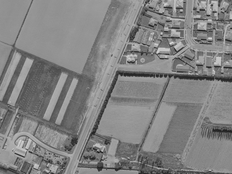 146 Withells Road from the air, 1970-1974