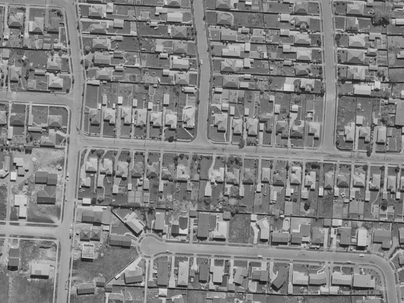 Ravenna Street from the air, 1970-1974