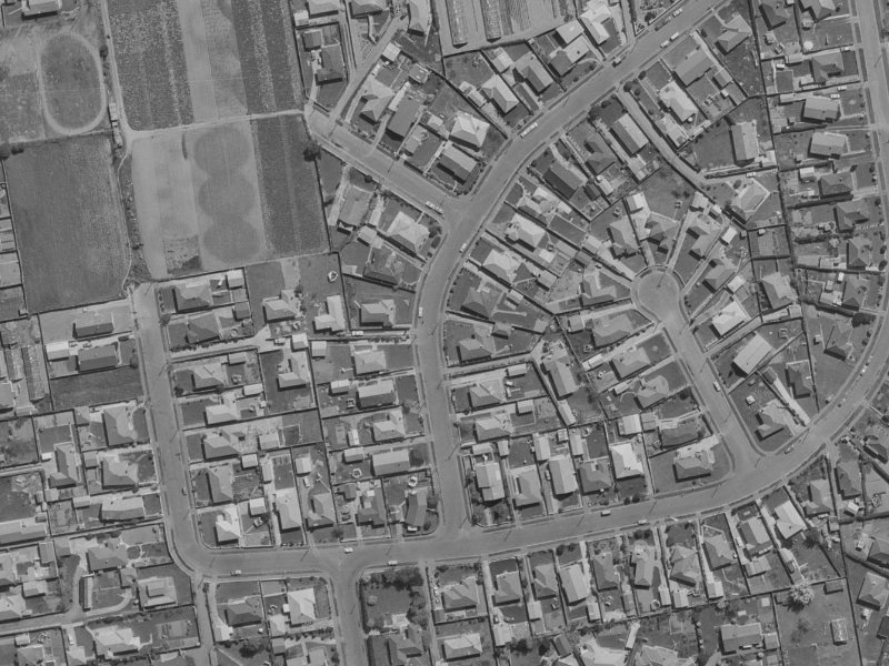 45 Landy Street from the air, 1970-1974