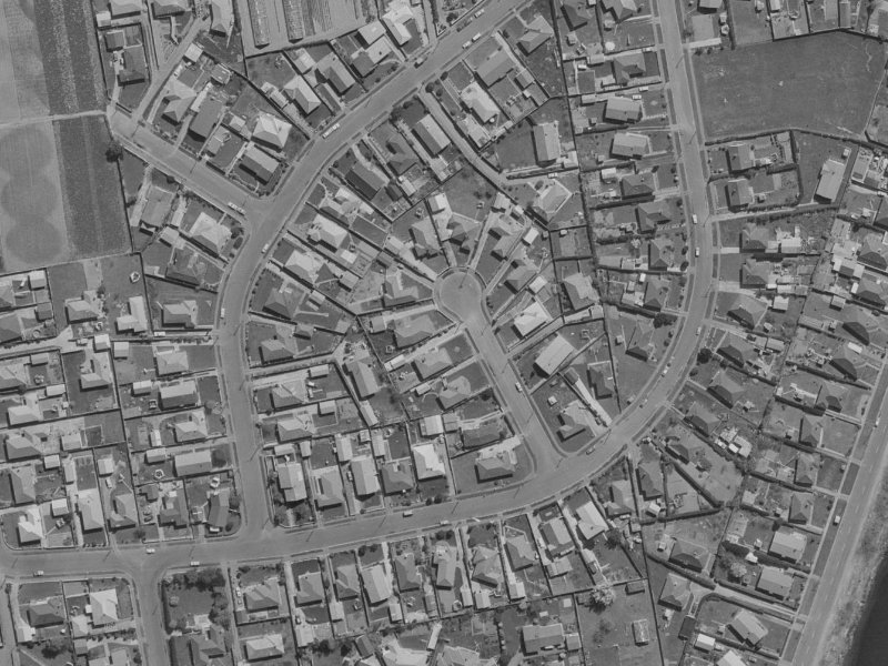 7 Porritt Place from the air, 1970-1974
