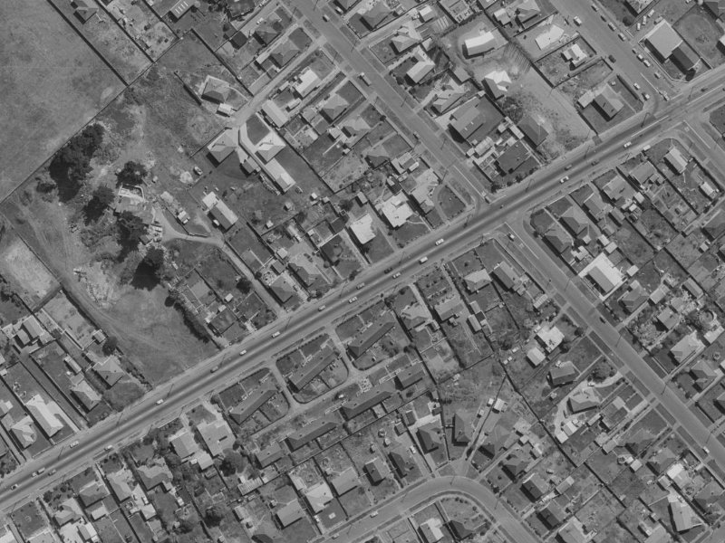 401 Pages Road from the air, 1970-1974