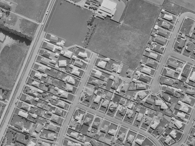 34 Fenhall Street from the air, 1970-1974