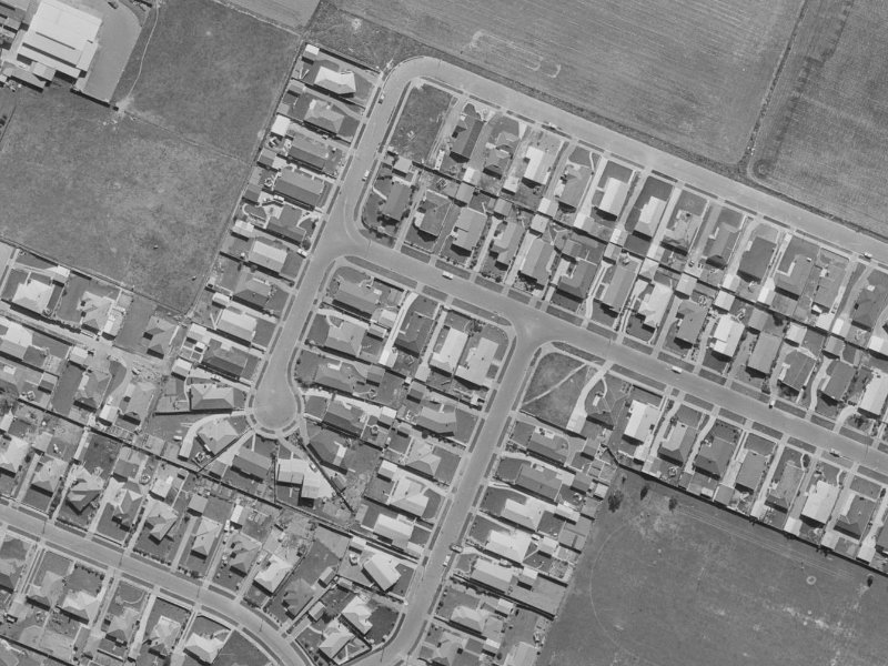 87 Woodbury Street from the air, 1970-1974