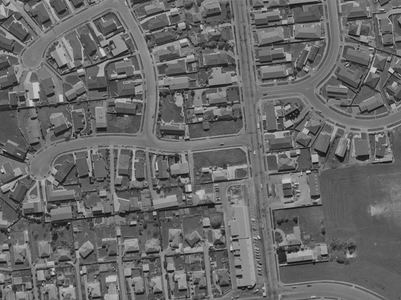 1 Saint Clio Street from the air, 1970-1974