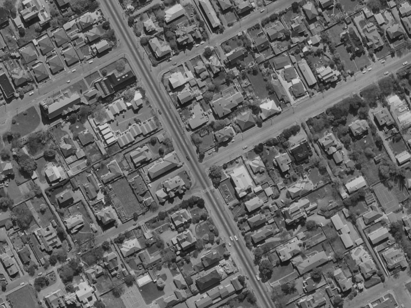 20-4 Webb Street from the air, 1970-1974