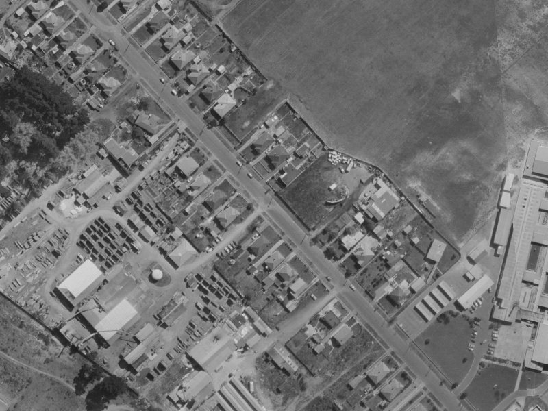 69 Shortland Street from the air, 1970-1974