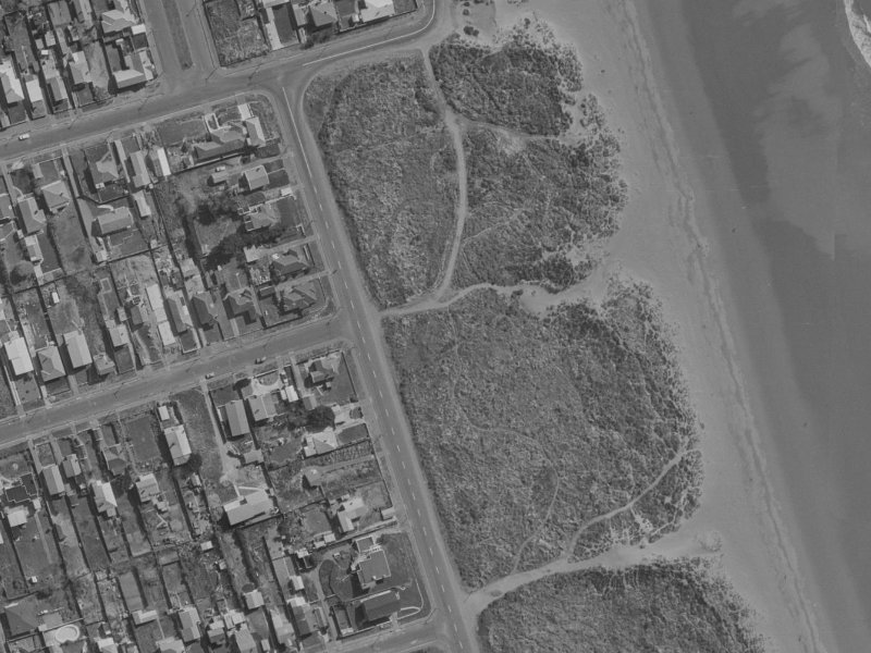 295 Marine Parade from the air, 1970-1974