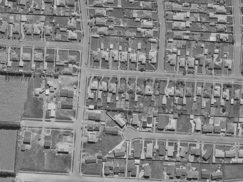 38A Ravenna Street from the air, 1970-1974