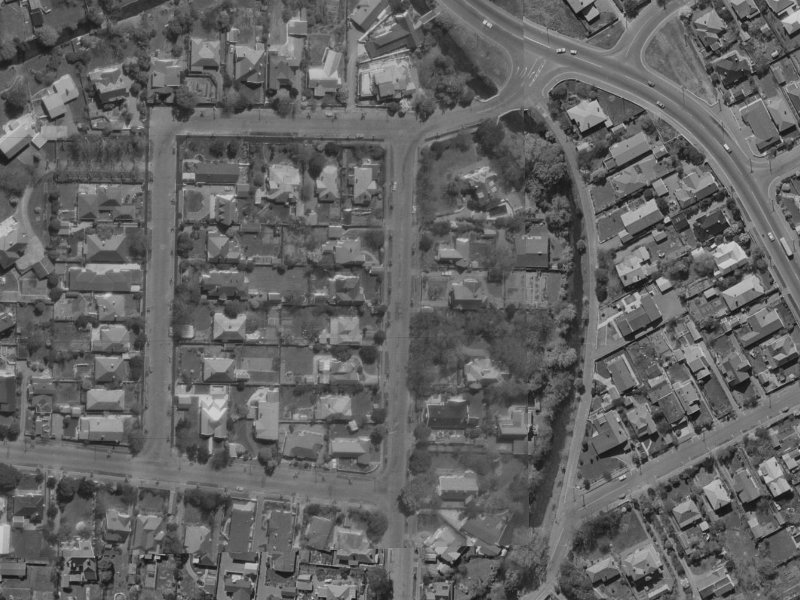 69 Garden Road from the air, 1970-1974