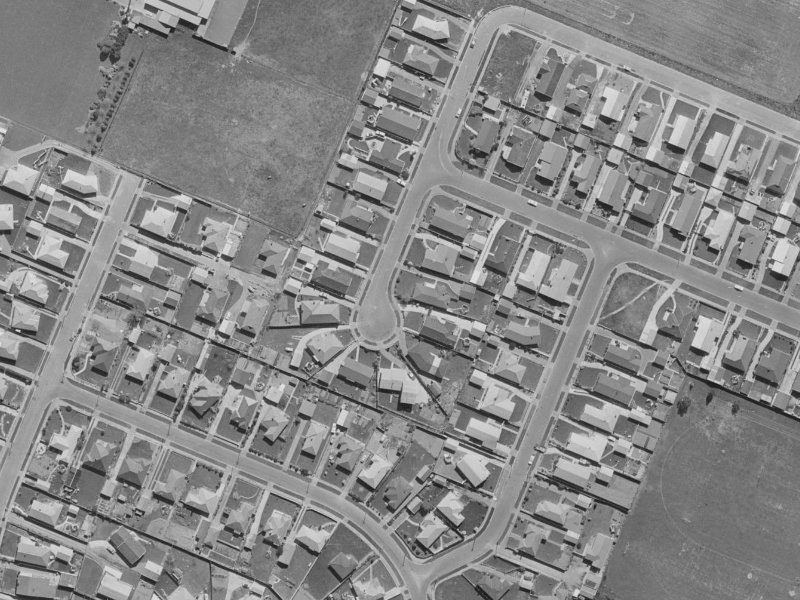 Mirfield Place from the air, 1970-1974