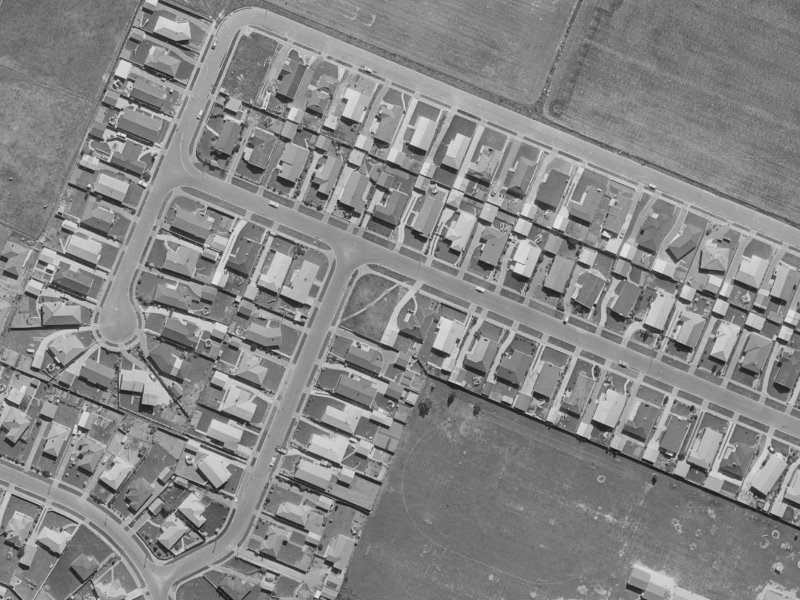 79 Woodbury Street from the air, 1970-1974