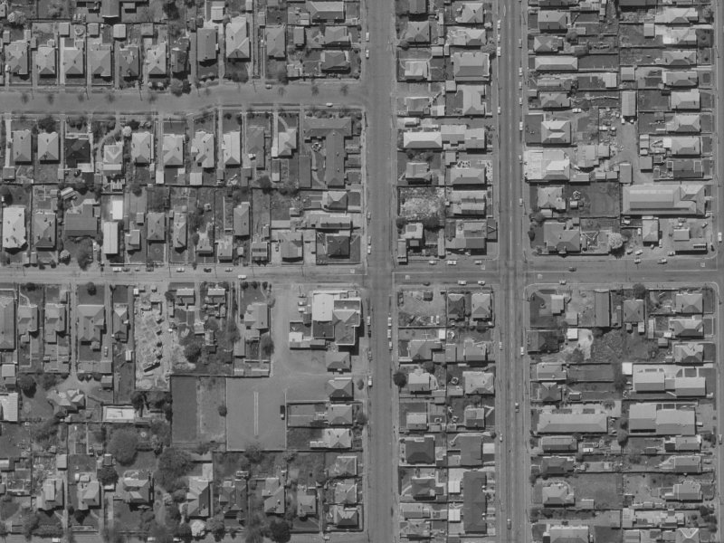 8 Canon Street from the air, 1970-1974