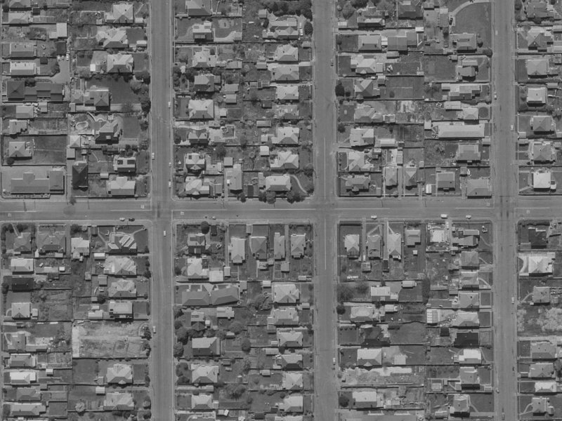 76 Canon Street from the air, 1970-1974