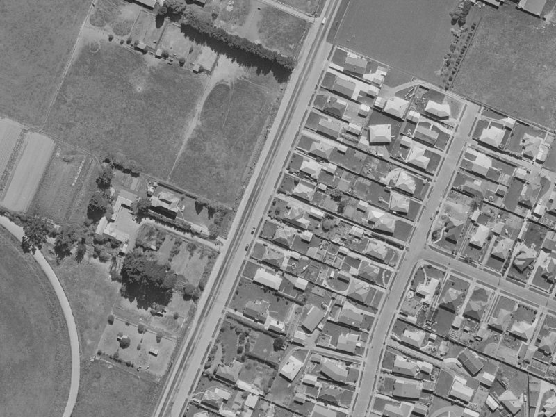 68 Russley Road from the air, 1970-1974