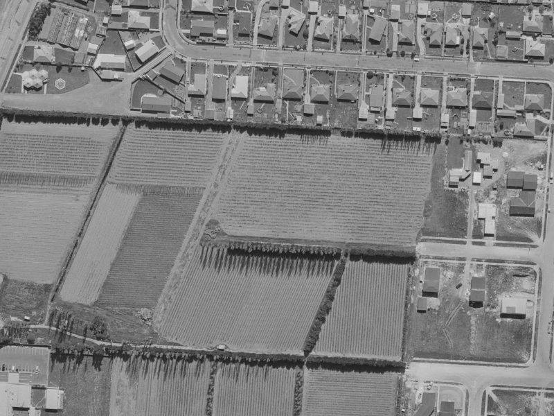 29 Hawkswood Place from the air, 1970-1974