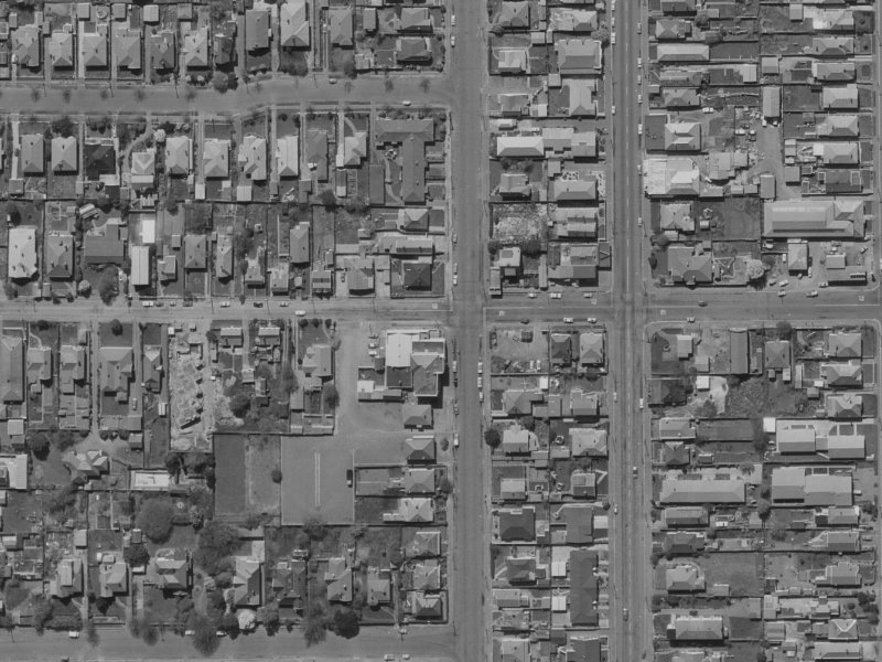 10 Canon Street from the air, 1970-1974
