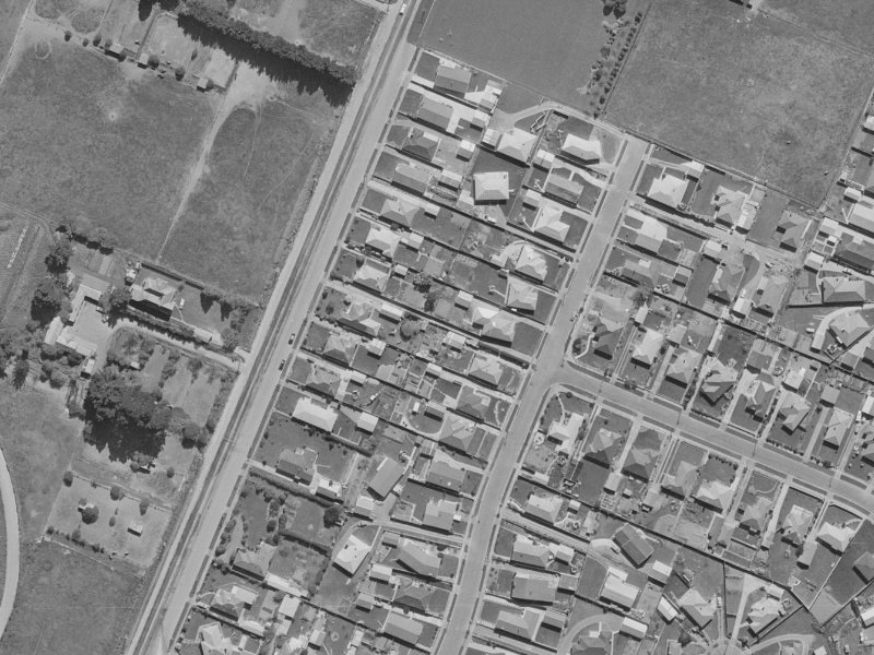 23 Fenhall Street from the air, 1970-1974