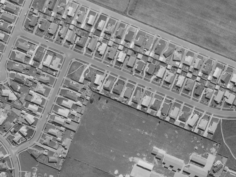 73 Woodbury Street from the air, 1970-1974