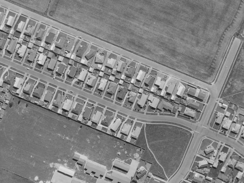 58 Woodbury Street from the air, 1970-1974