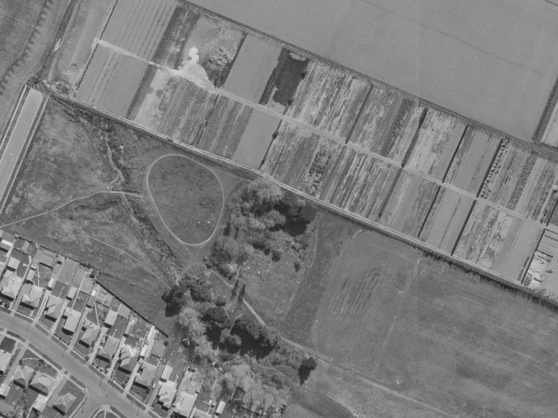 63A Powles Road from the air, 1970-1974