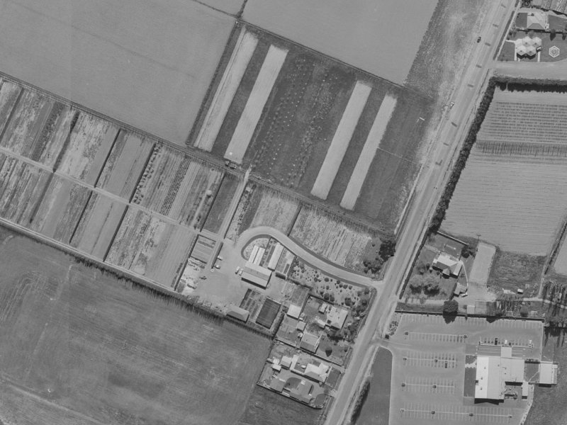 15 Wardour Mews from the air, 1970-1974