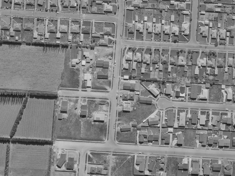 10 Radbrook Street from the air, 1970-1974