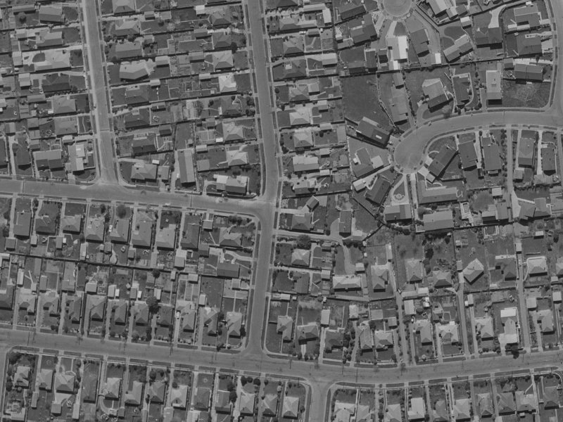 12 Hounslow Street from the air, 1970-1974