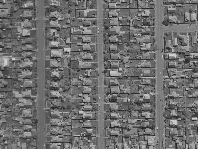 32 Nicholls Street from the air, 1970-1974