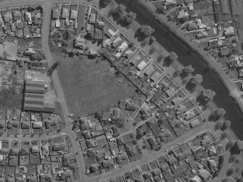 Acland Avenue from the air, 1970-1974
