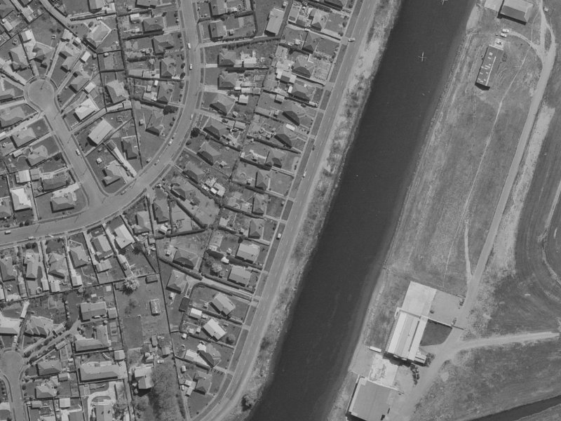 131 Locksley Avenue from the air, 1970-1974